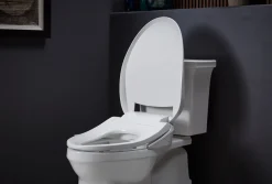 Elongated bidet toilet seat^Kohler New