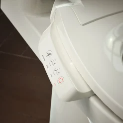 Elongated bidet toilet seat^Kohler New