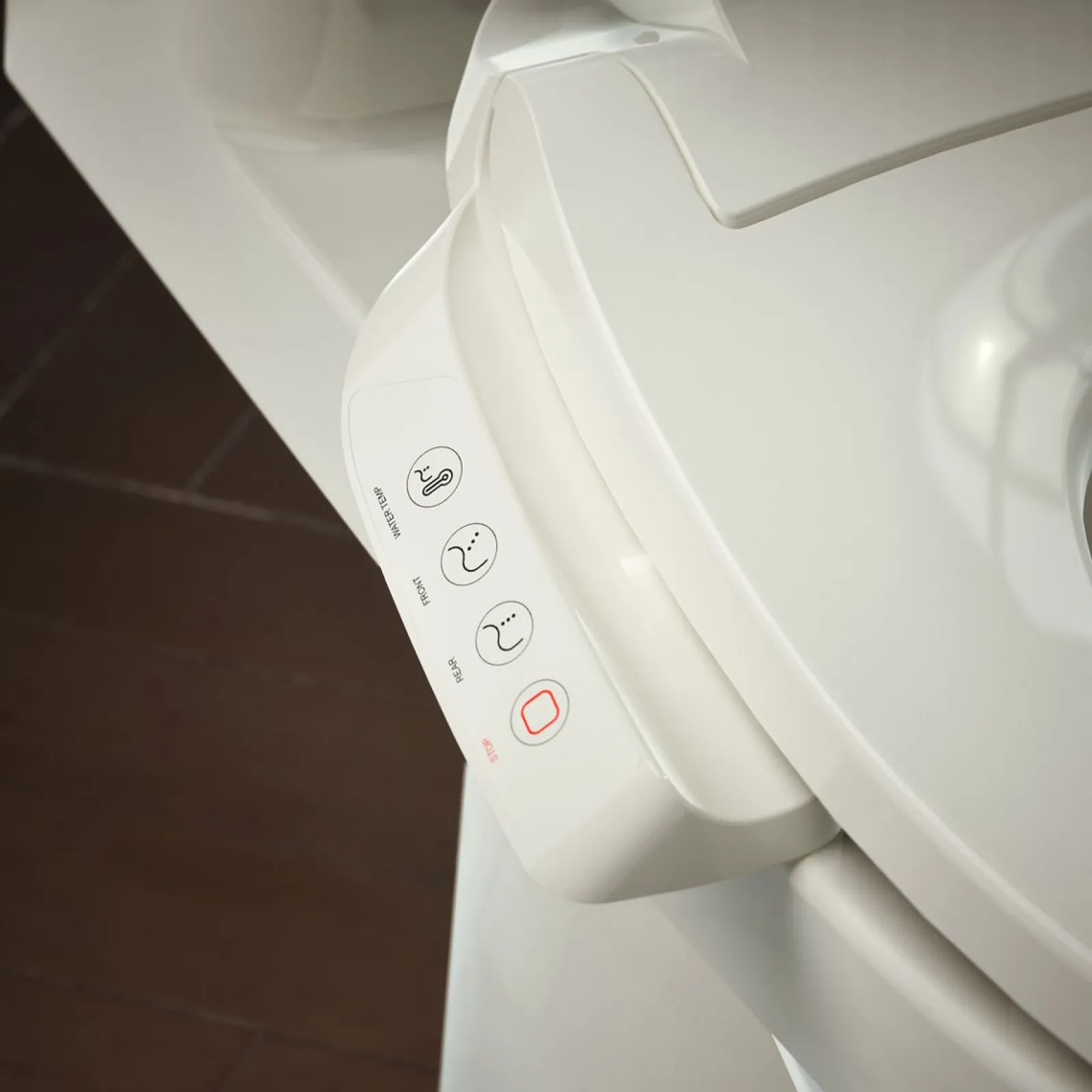 Elongated bidet toilet seat^Kohler New