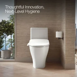 Elongated bidet toilet seat^Kohler New