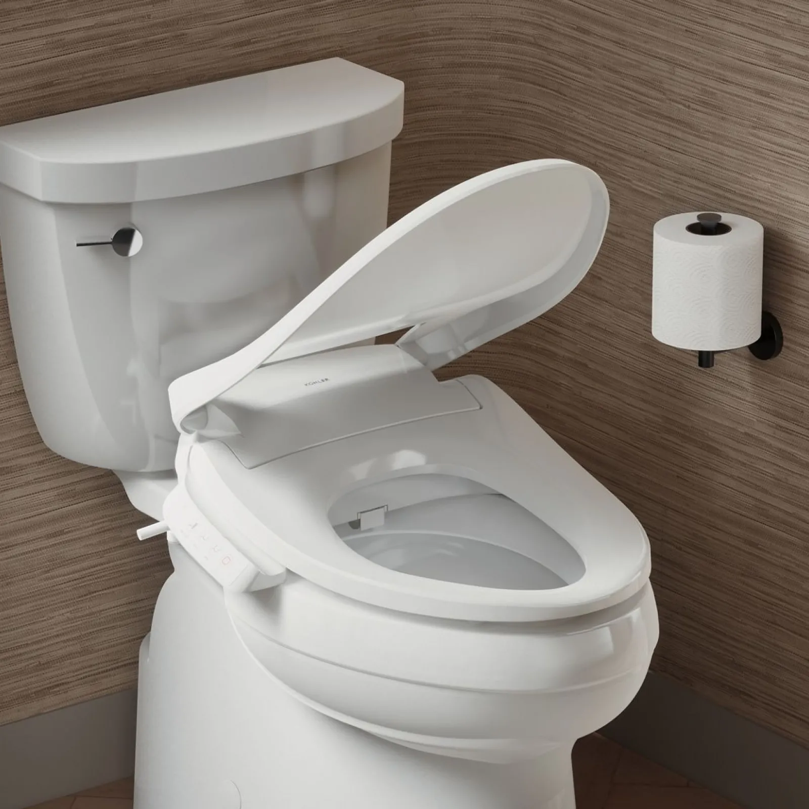 Elongated bidet toilet seat^Kohler Outlet