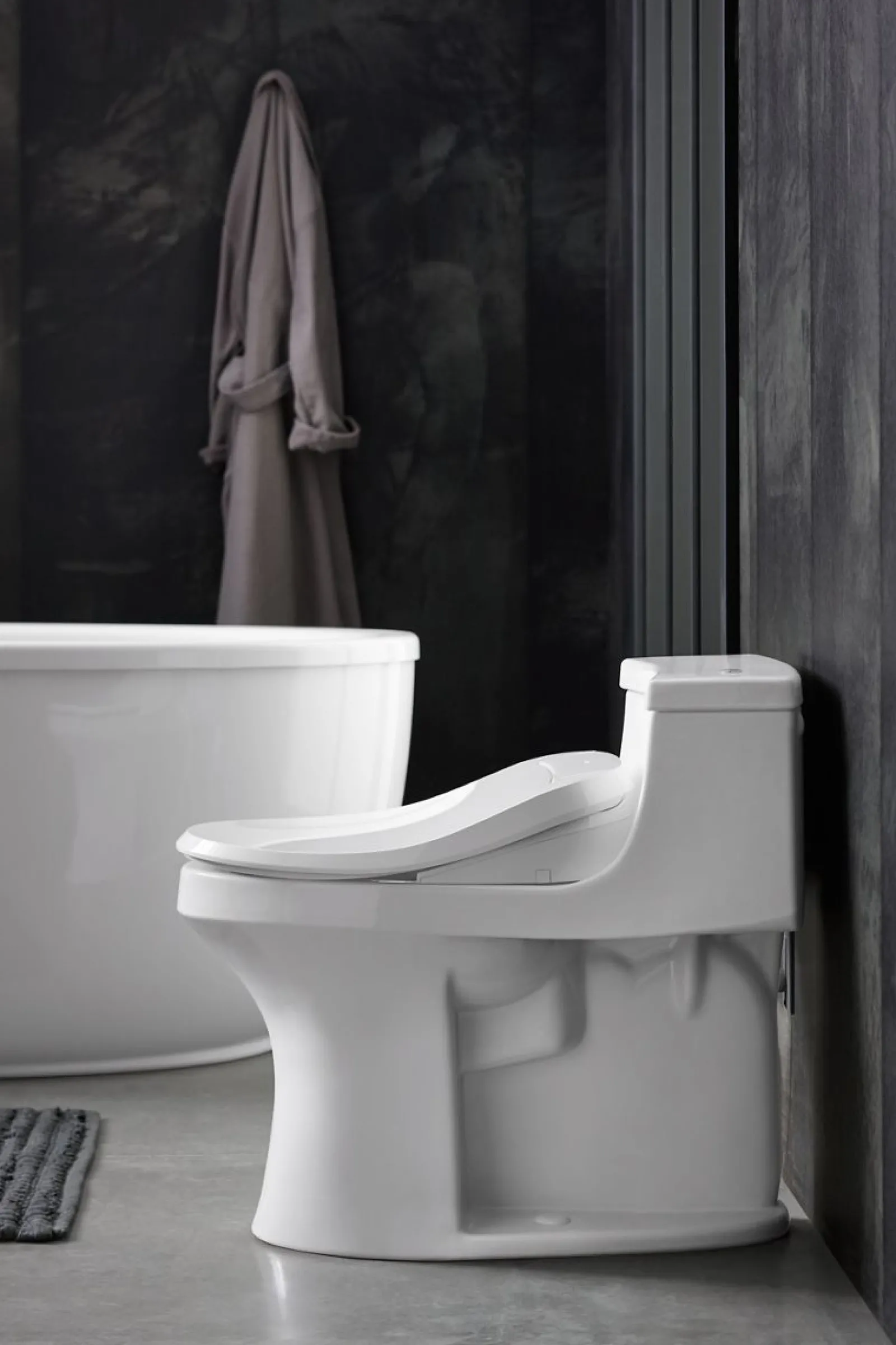 Elongated bidet toilet seat^Kohler Outlet