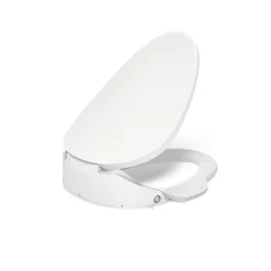 Elongated bidet toilet seat with remote control^Kohler