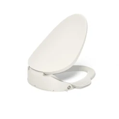 Elongated bidet toilet seat with remote control^Kohler