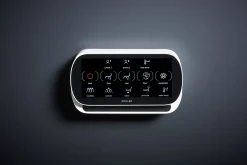 Elongated bidet toilet seat with remote control^Kohler