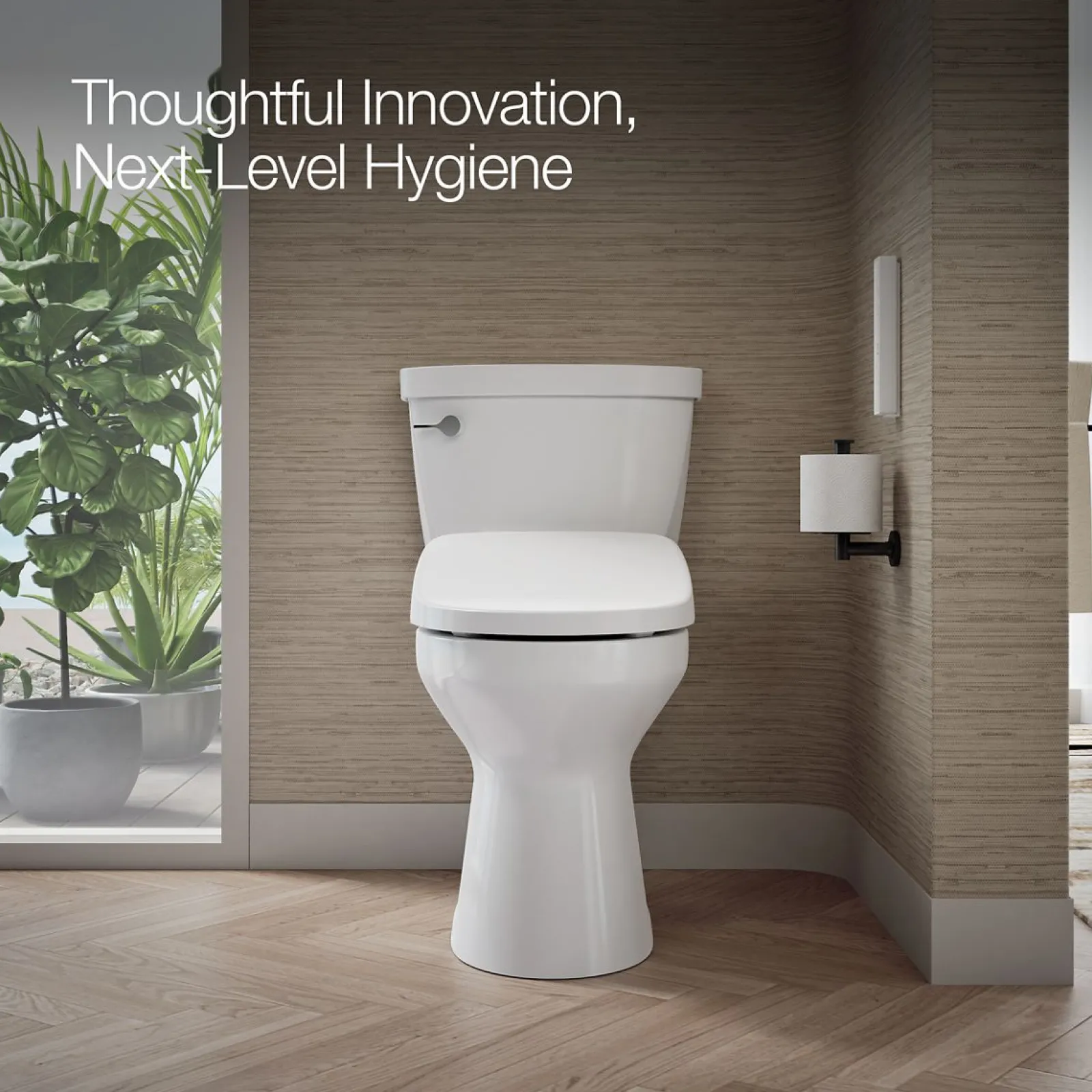Elongated bidet toilet seat with remote control^Kohler Online