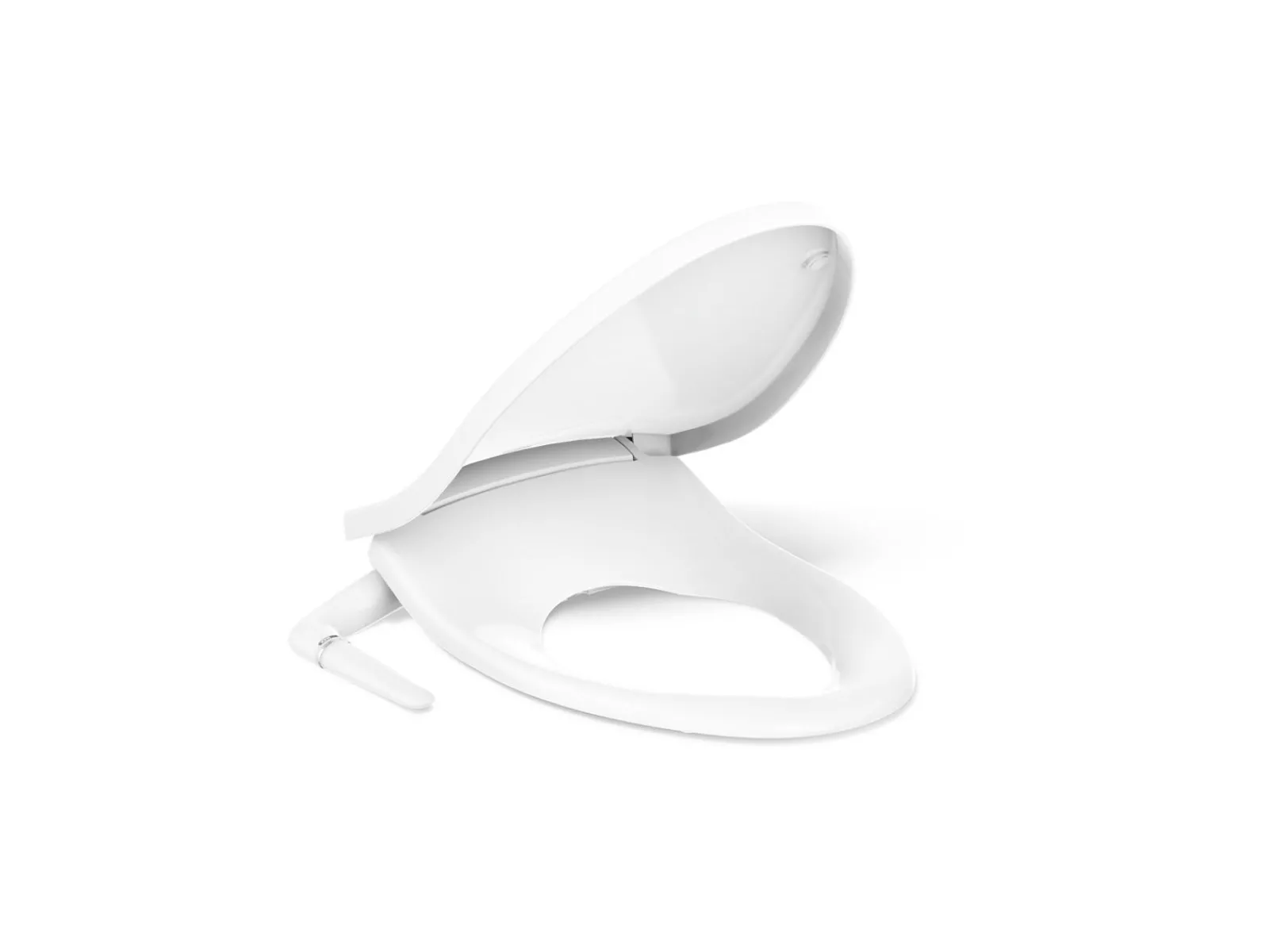 Elongated manual bidet toilet seat^Kohler New