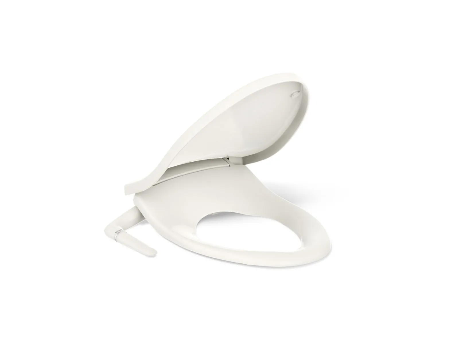 Elongated manual bidet toilet seat^Kohler New