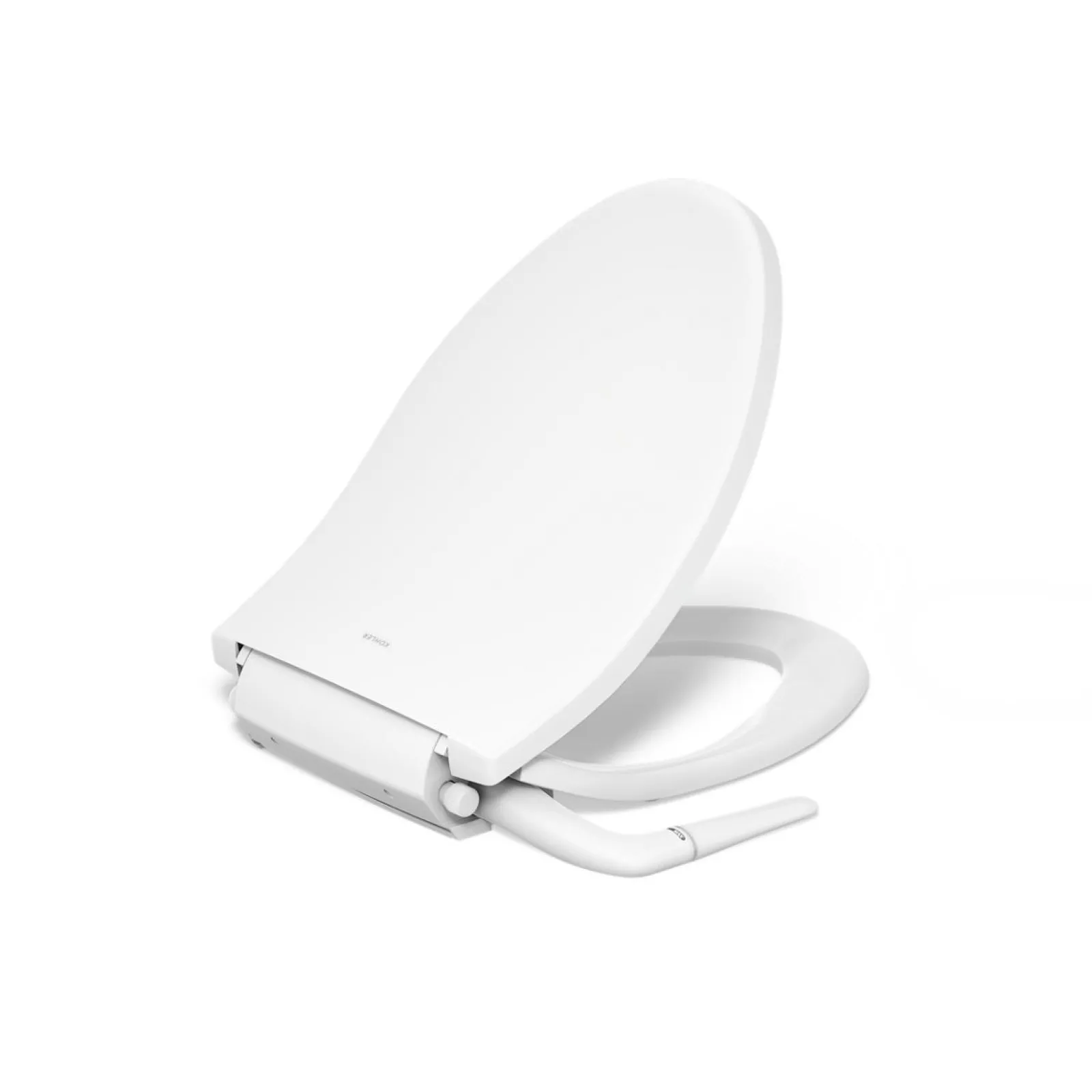 Elongated manual bidet toilet seat^Kohler New