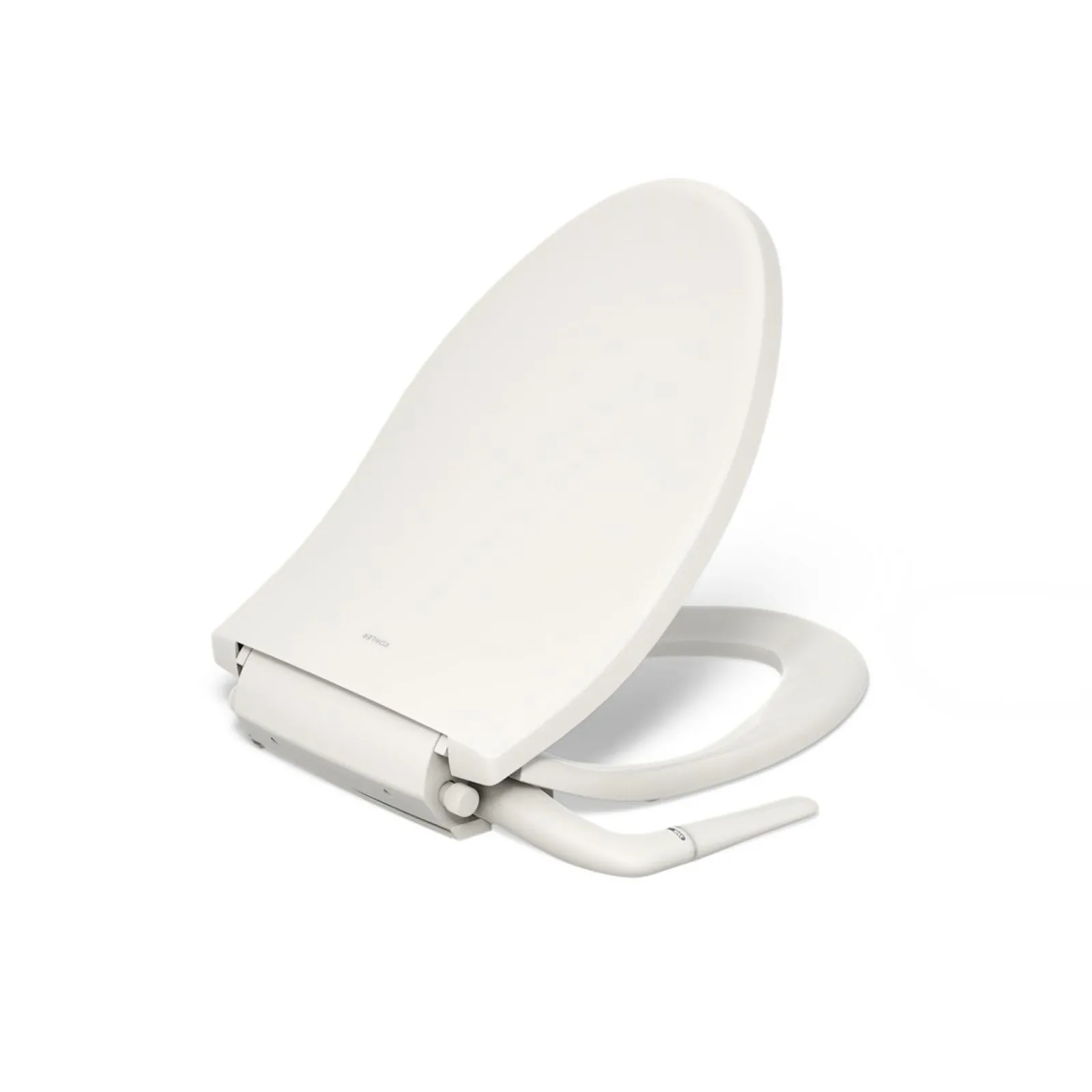 Elongated manual bidet toilet seat^Kohler New