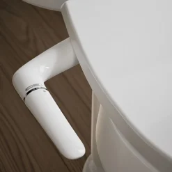 Elongated manual bidet toilet seat^Kohler New