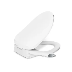 Elongated manual bidet toilet seat^Kohler