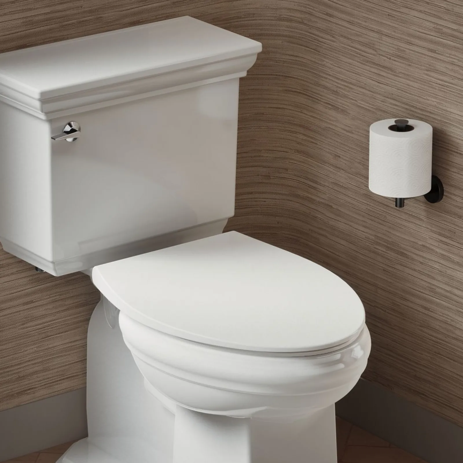 Elongated toilet seat^Kohler New