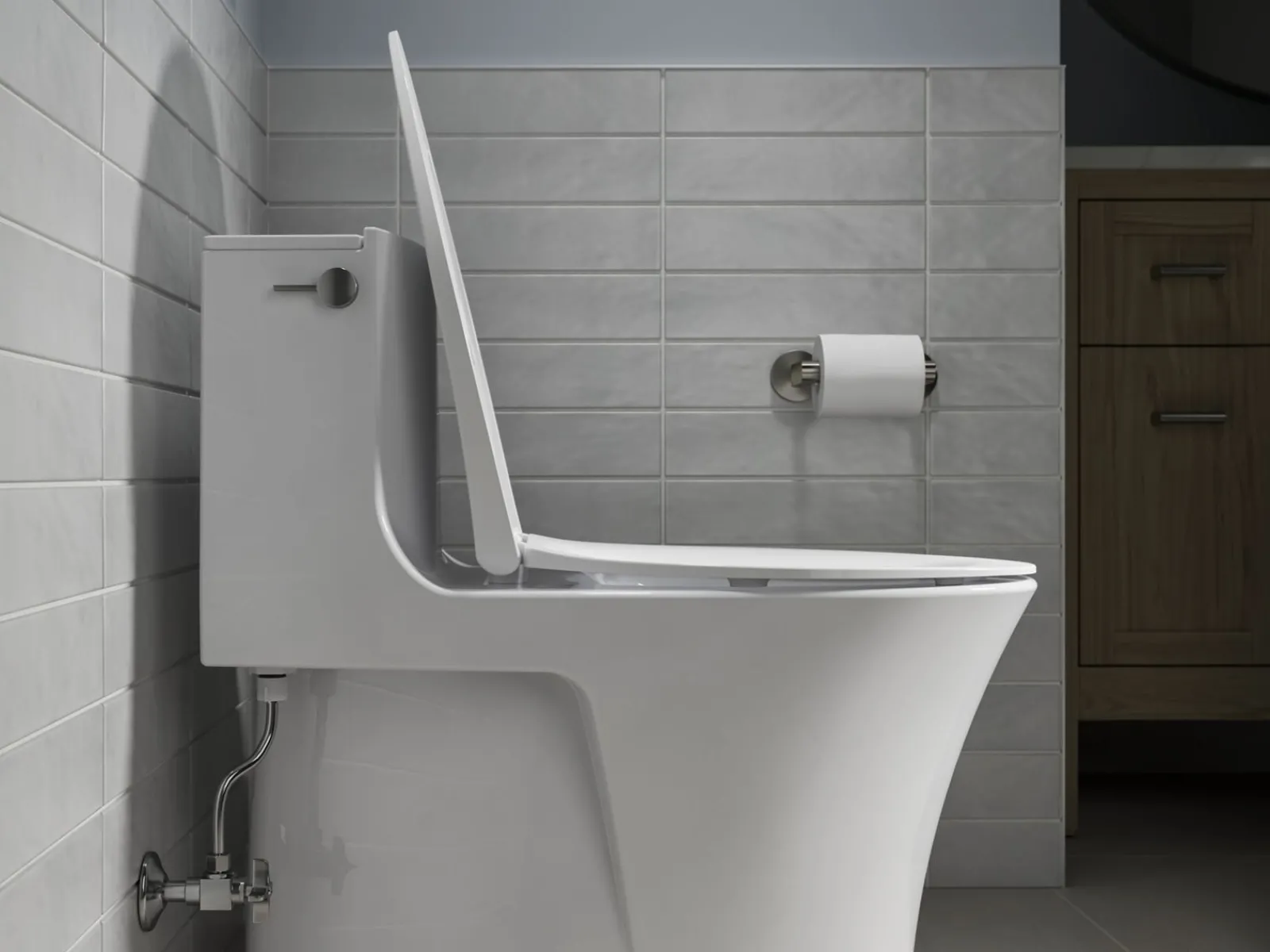 Elongated toilet seat^Kohler New