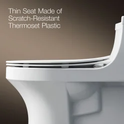 Elongated toilet seat^Kohler New