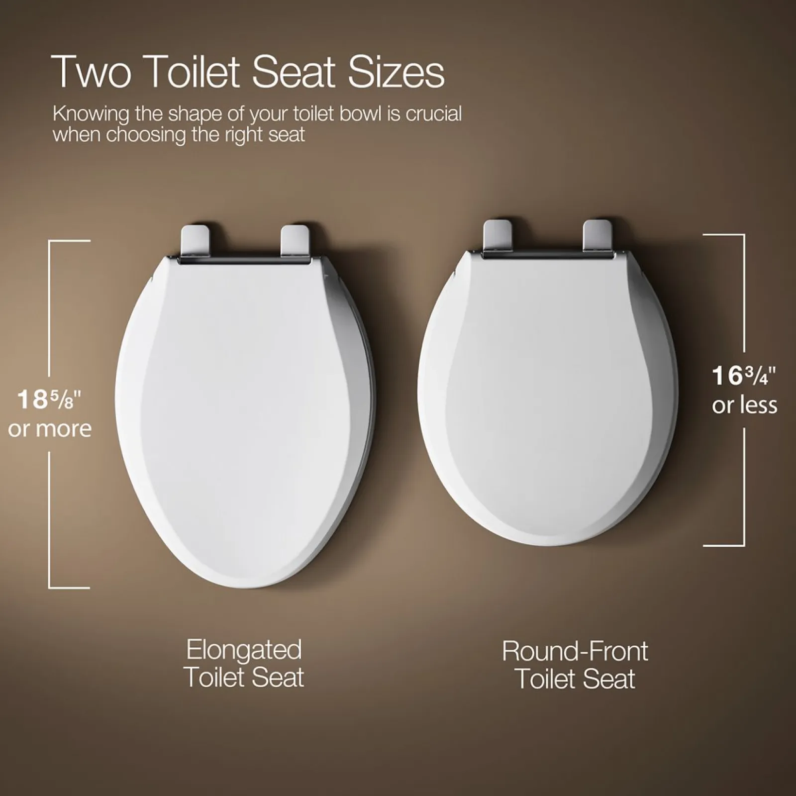 Elongated toilet seat^Kohler New