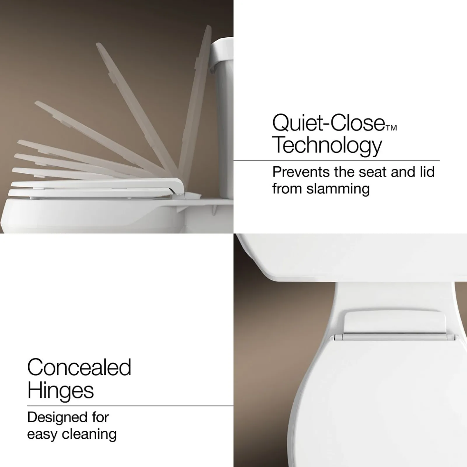Elongated toilet seat^Kohler New