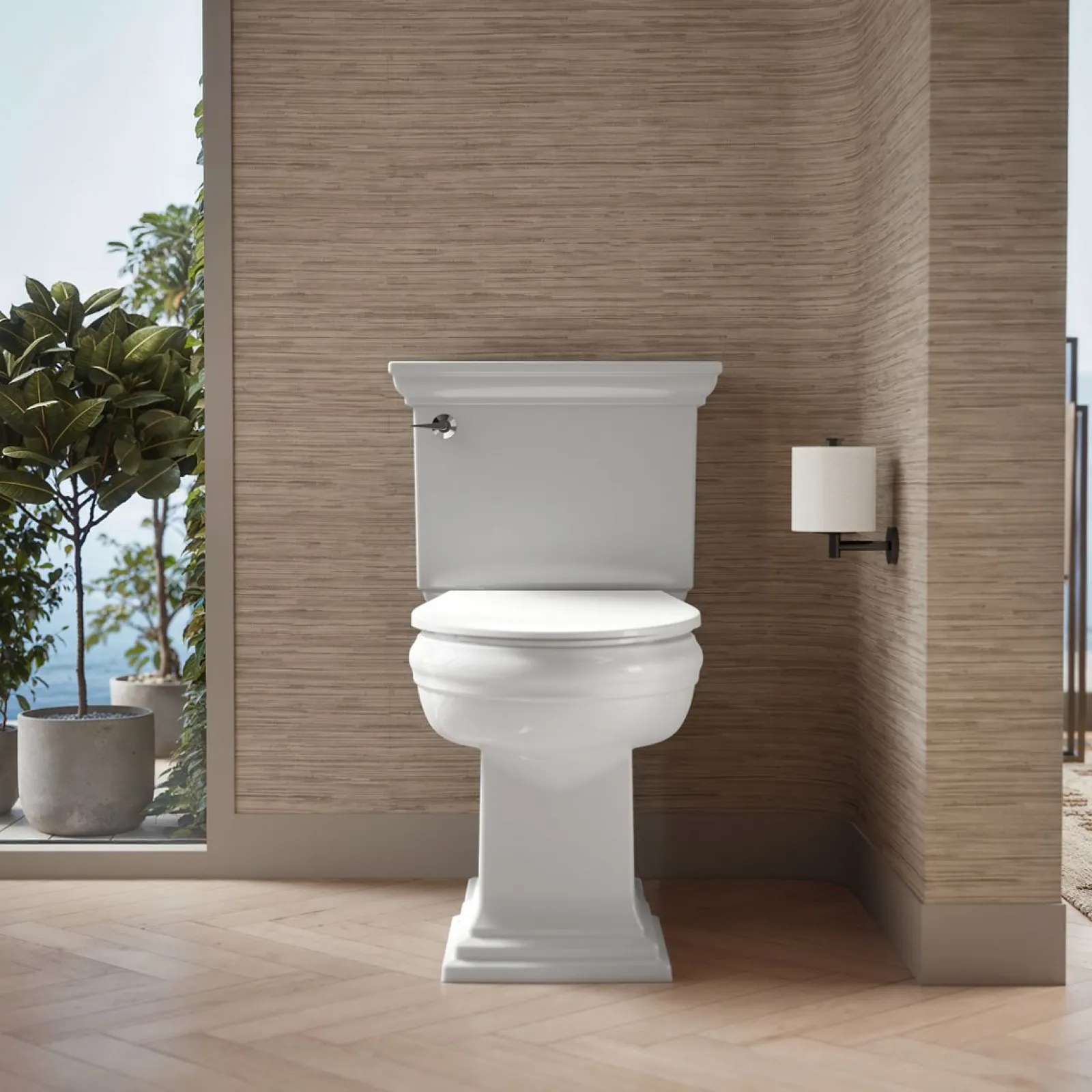 Elongated toilet seat^Kohler New