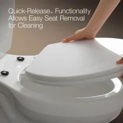 Elongated toilet seat^Kohler Discount