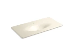 43" Enameled cast iron vanity top with integrated oval sink^Kohler Outlet
