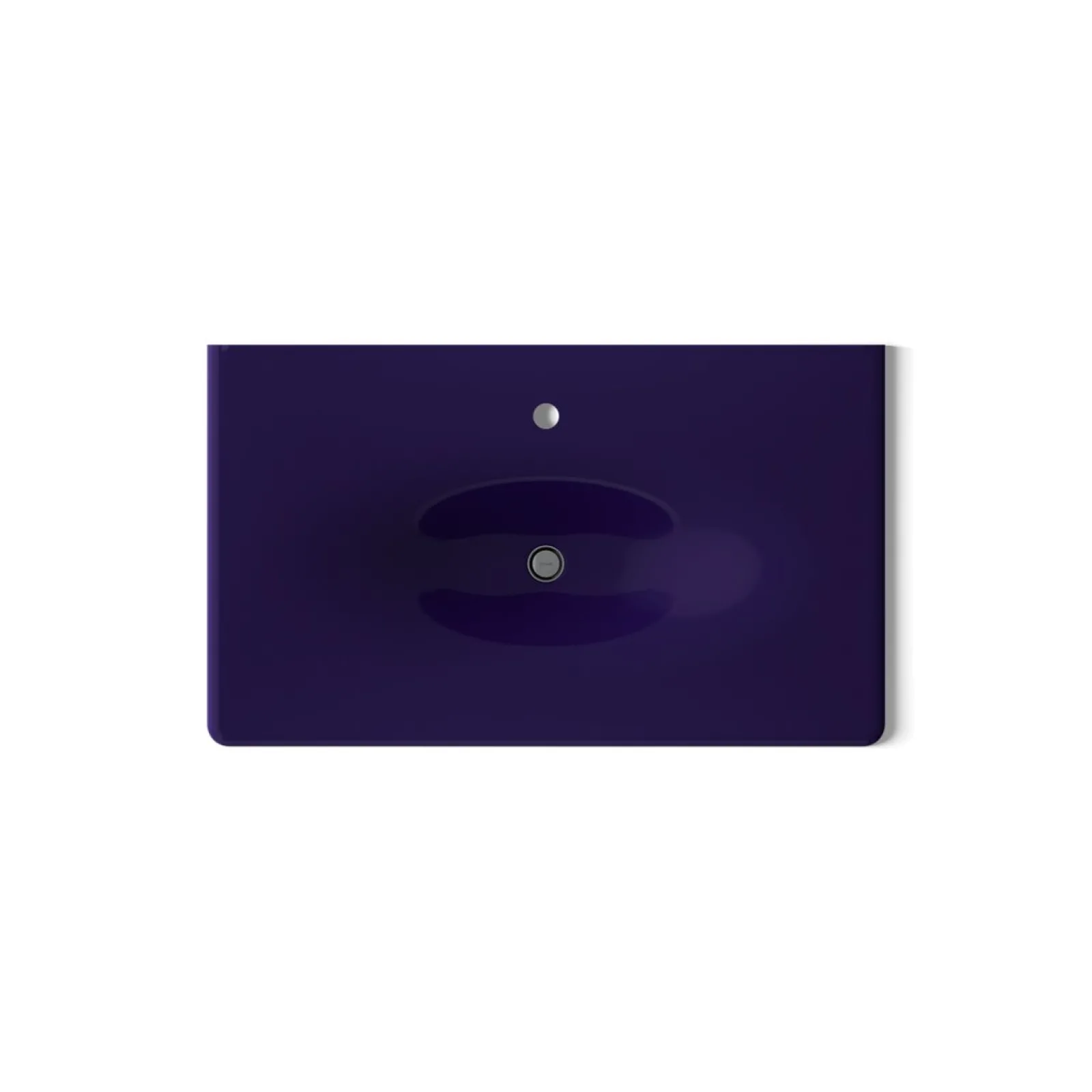 37" Enameled cast iron vanity top with integrated oval sink^Kohler Hot