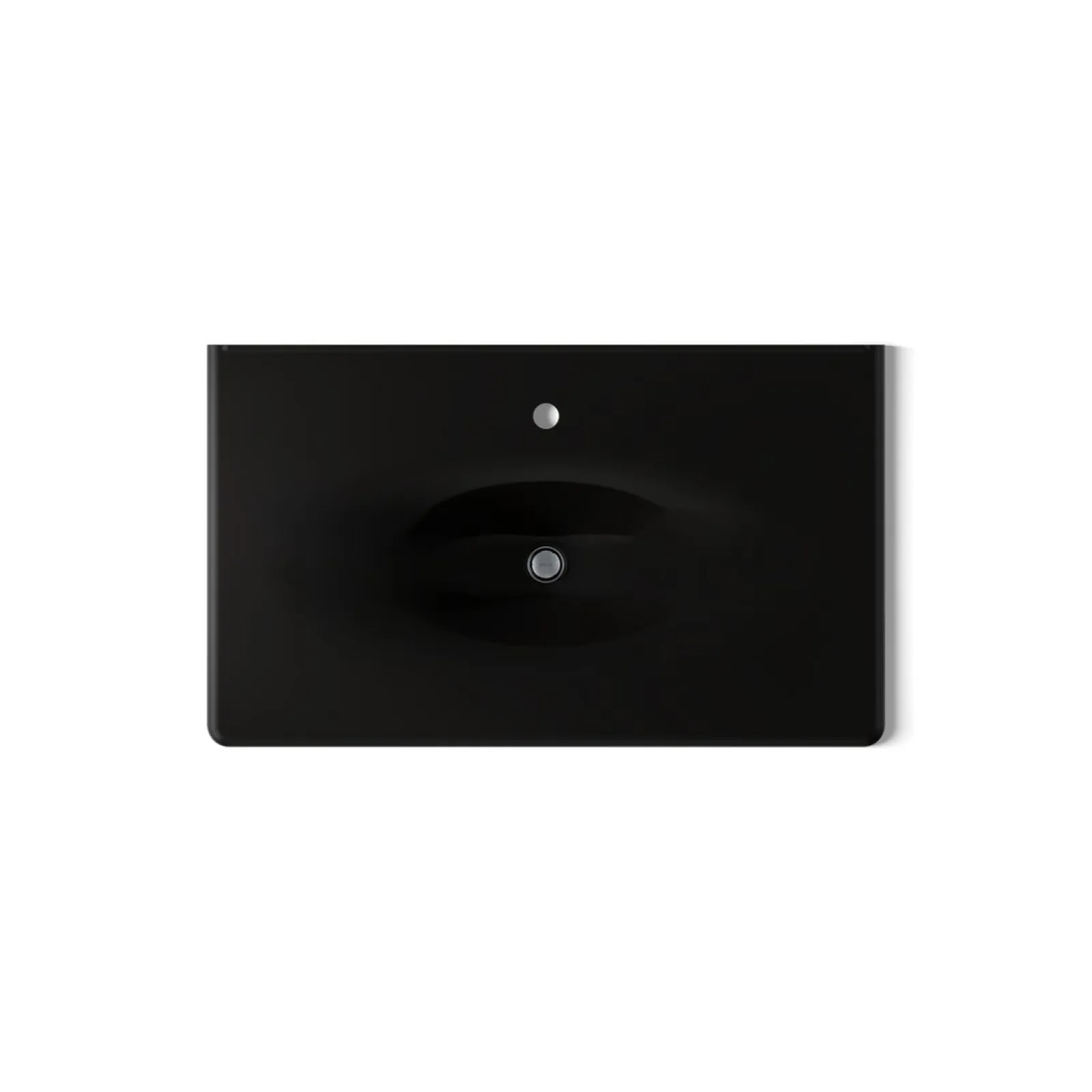 37" Enameled cast iron vanity top with integrated oval sink^Kohler Hot