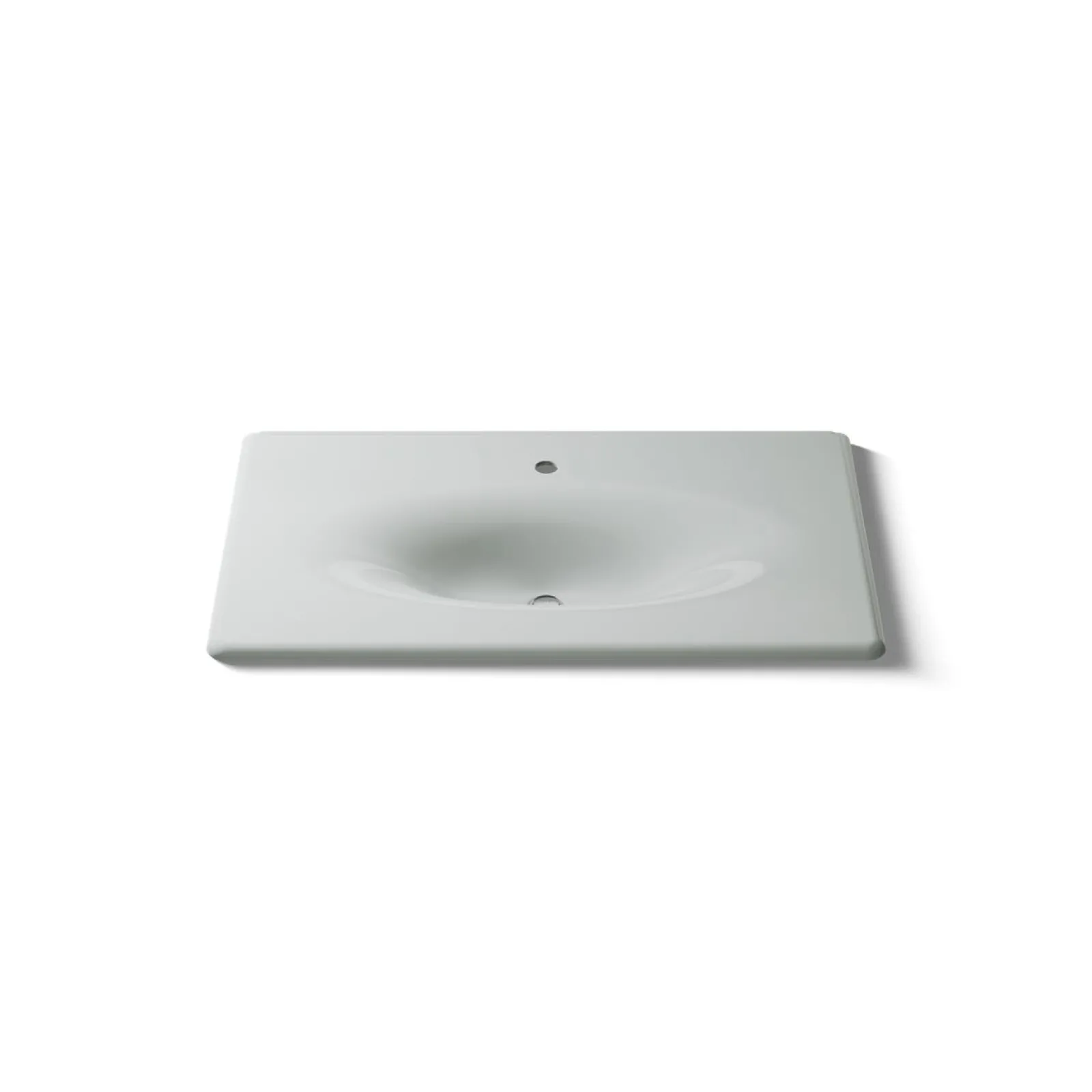 37" Enameled cast iron vanity top with integrated oval sink^Kohler Hot