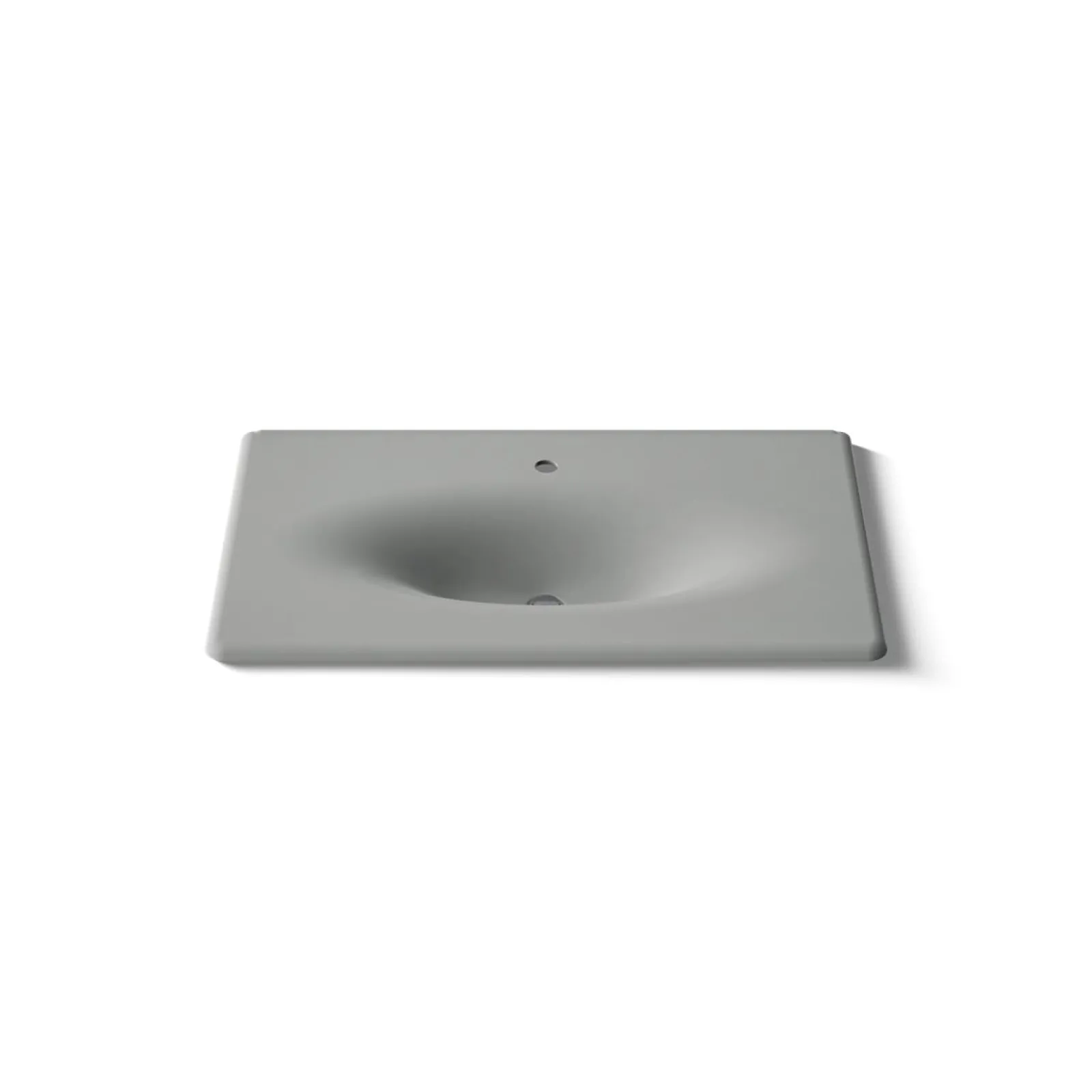 37" Enameled cast iron vanity top with integrated oval sink^Kohler Hot