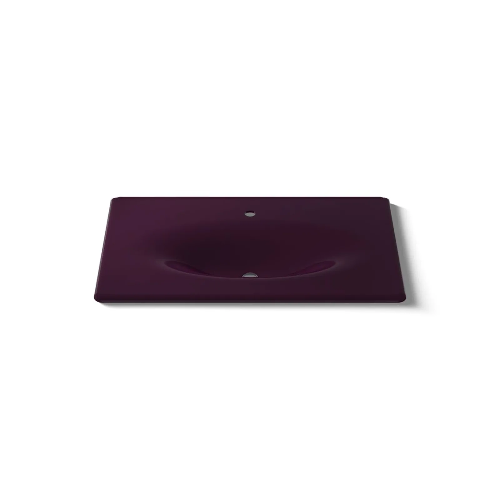 37" Enameled cast iron vanity top with integrated oval sink^Kohler Hot