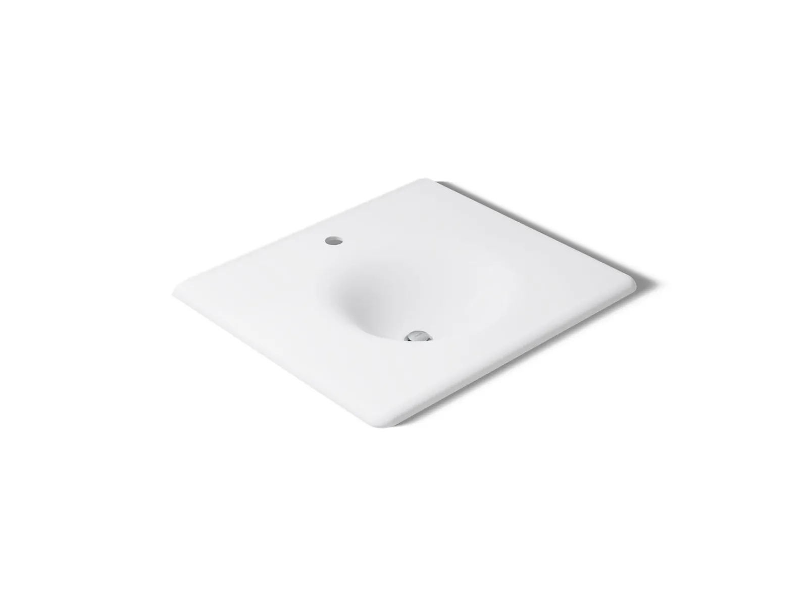 25" Enameled cast iron vanity top with integrated round sink^Kohler New