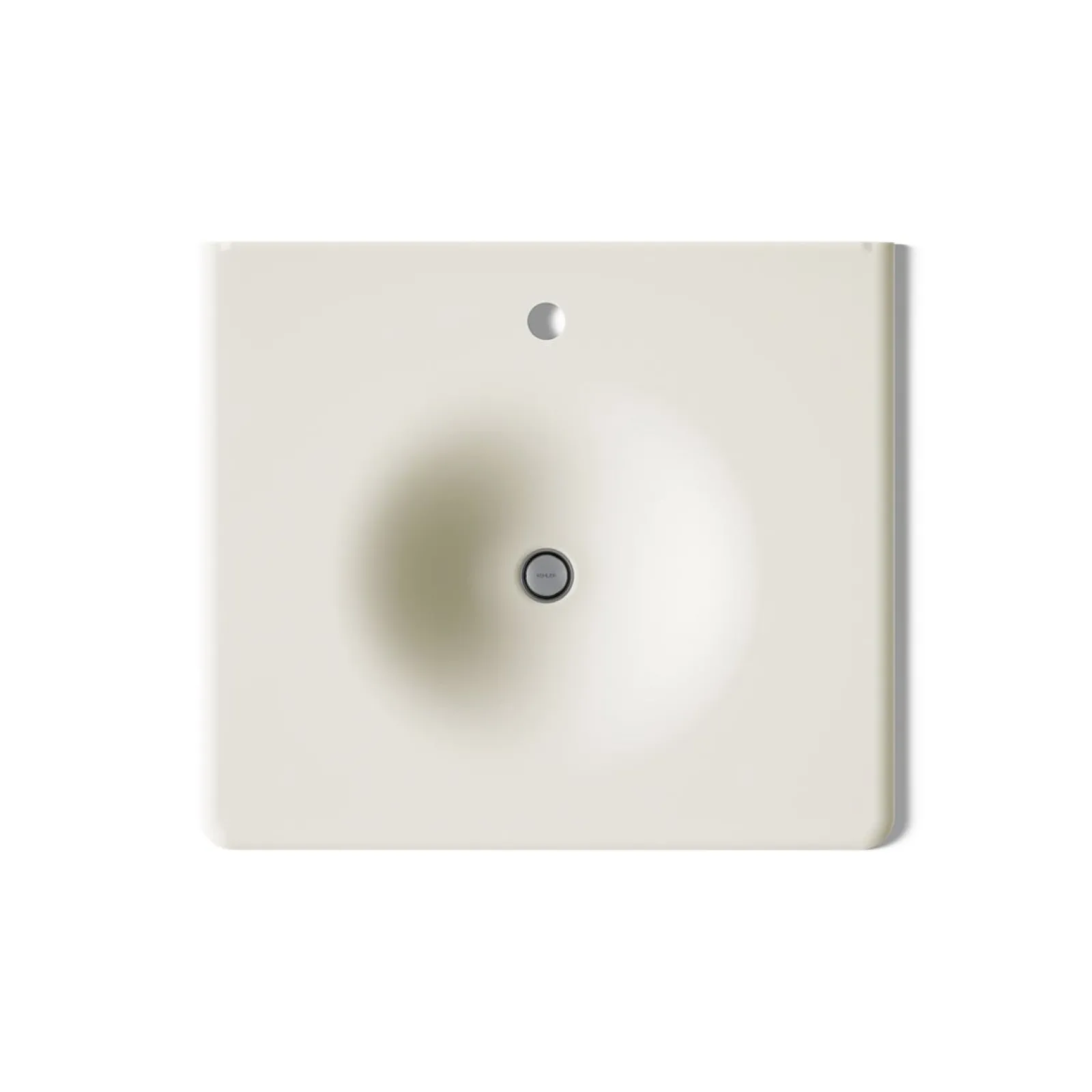 25" Enameled cast iron vanity top with integrated round sink^Kohler New