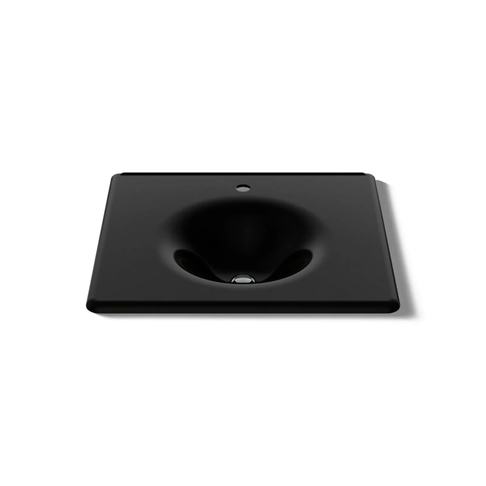 25" Enameled cast iron vanity top with integrated round sink^Kohler New
