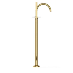 Floor-mount bath filler trim with lever handles and handshower^Kohler Sale