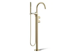 Floor-mount bath filler trim with lever handles and handshower^Kohler Sale