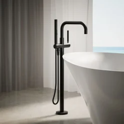 Floor-mount bath filler trim with handshower^Kohler Outlet