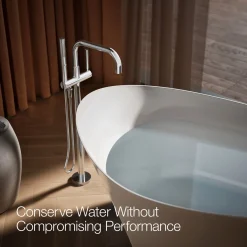 Floor-mount bath filler trim with handshower^Kohler Outlet