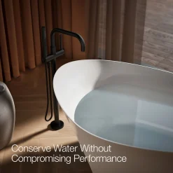 Floor-mount bath filler trim with handshower^Kohler Outlet