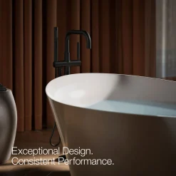 Floor-mount bath filler trim with handshower^Kohler Outlet