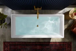 Floor-mount bath filler trim with handshower^Kohler Outlet