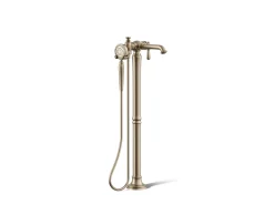 Floor-mount bath filler trim with handshower^Kohler Online