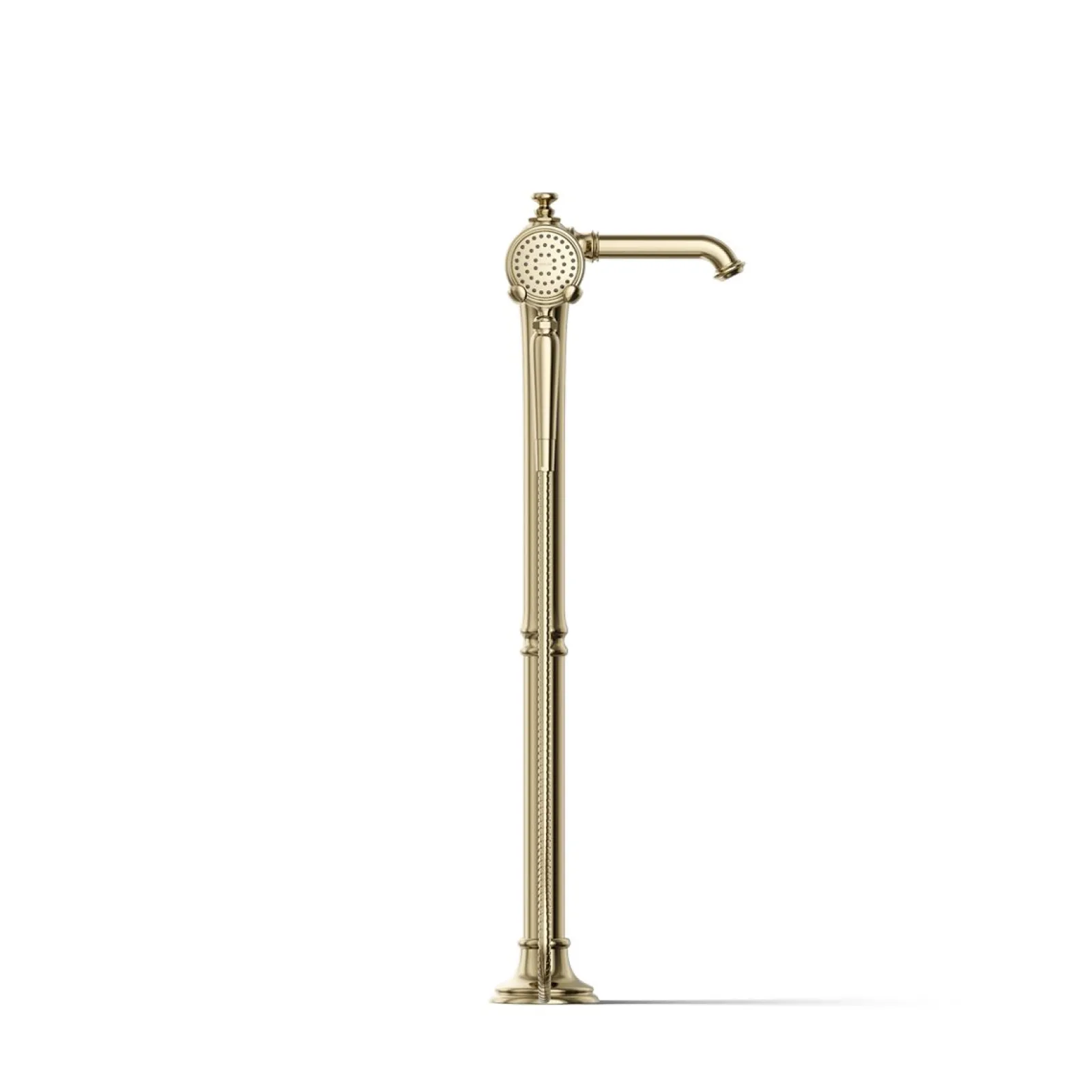Floor-mount bath filler trim with handshower^Kohler Online