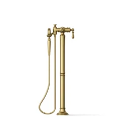 Floor-mount bath filler trim with handshower^Kohler Online