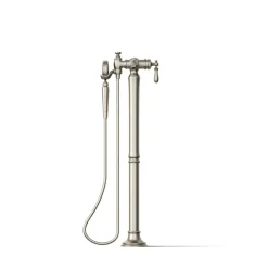 Floor-mount bath filler trim with handshower^Kohler Online