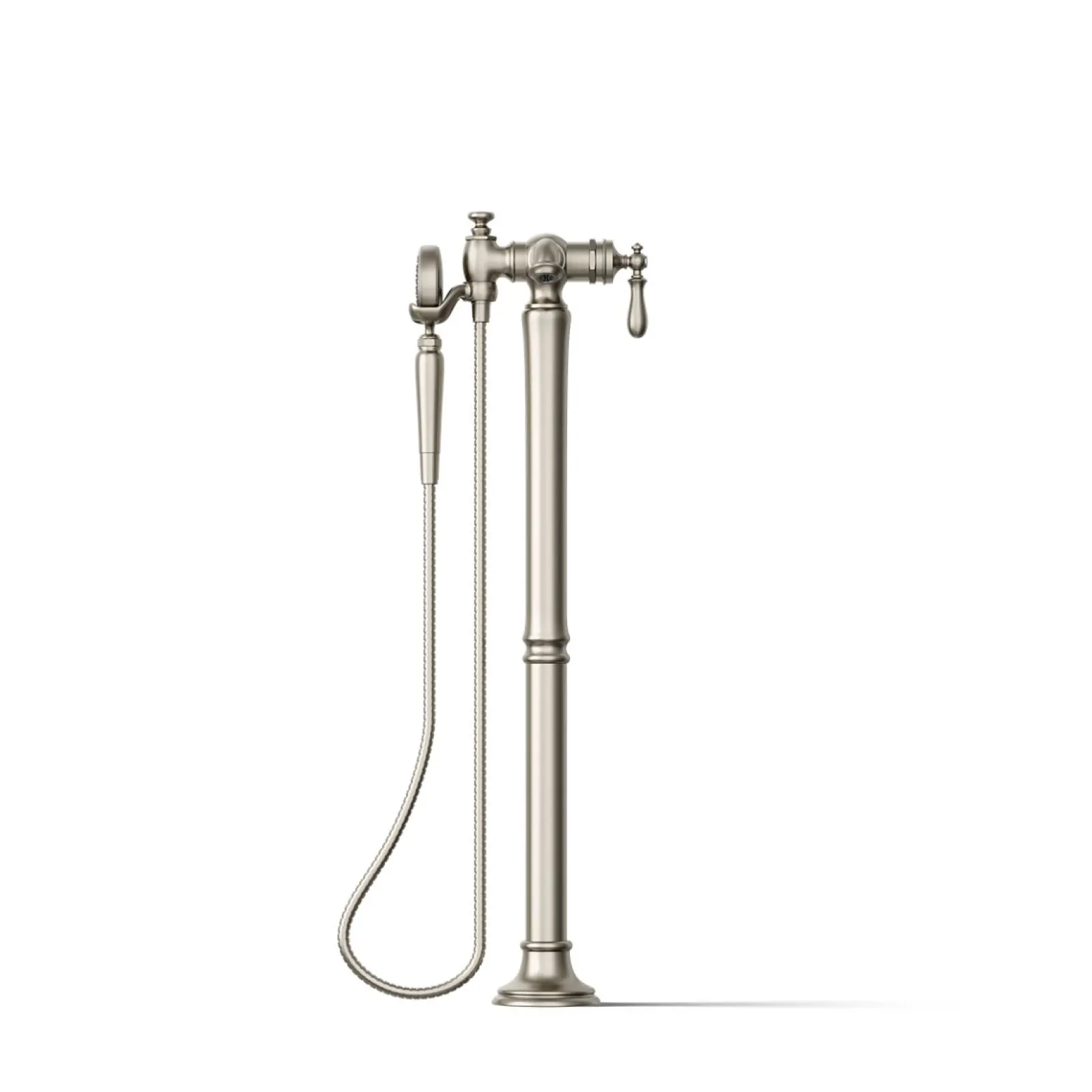 Floor-mount bath filler trim with handshower^Kohler Online