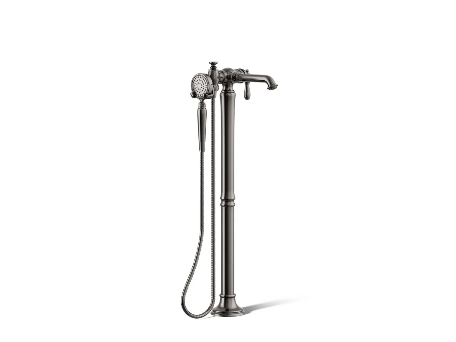 Floor-mount bath filler trim with handshower^Kohler Online