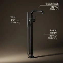 Floor-mount bath filler trim with handshower^Kohler Sale