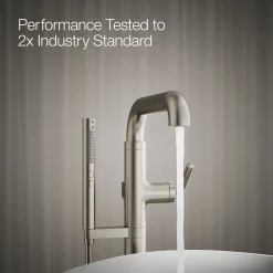 Floor-mount bath filler trim with handshower^Kohler Sale
