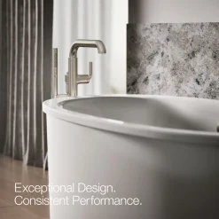 Floor-mount bath filler trim with handshower^Kohler Sale