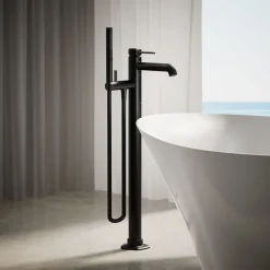 Floor-mount bath filler trim with handshower^Kohler Outlet
