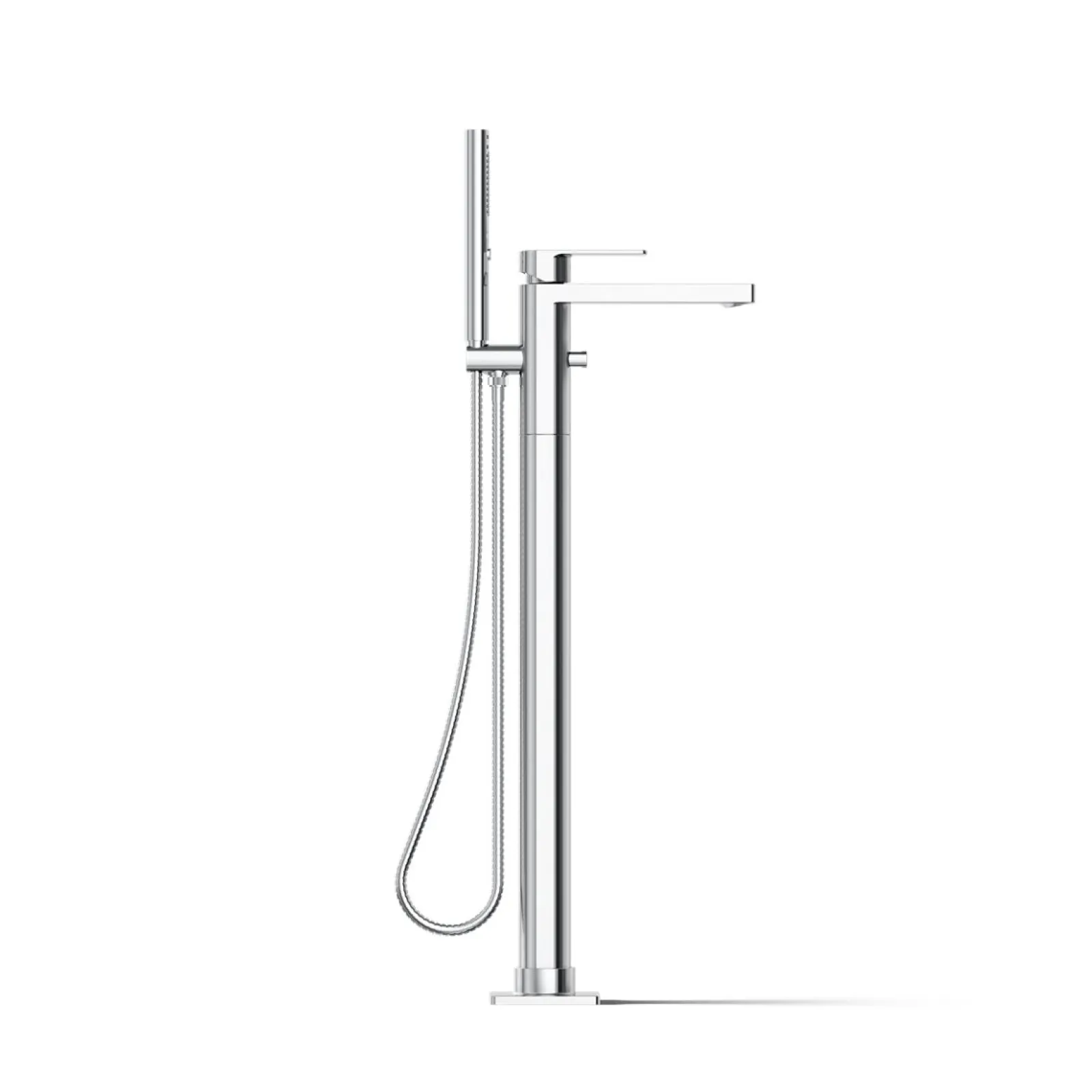 Floor-mount bath filler trim with handshower^Kohler Hot